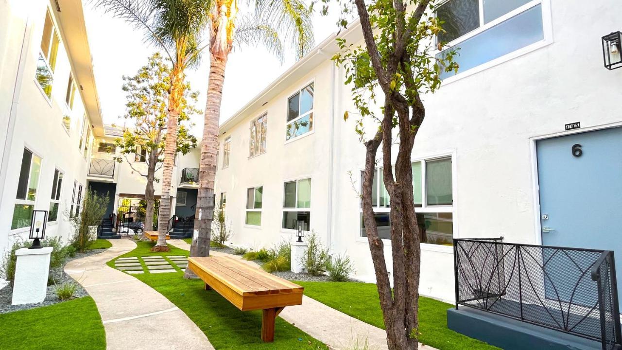 לוס אנג'לס Hollywood/Thai Town Courtyard Apartment מראה חיצוני תמונה